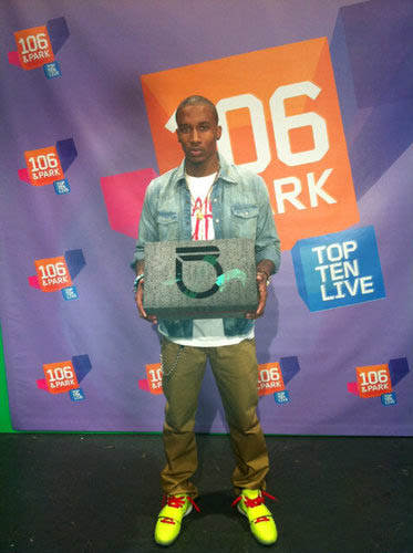 Brandon Jennings and Kemba Walker wear Under Armour on 106 & Park