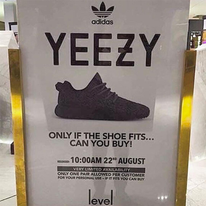 Prevent Yeezy Boost Reselling 