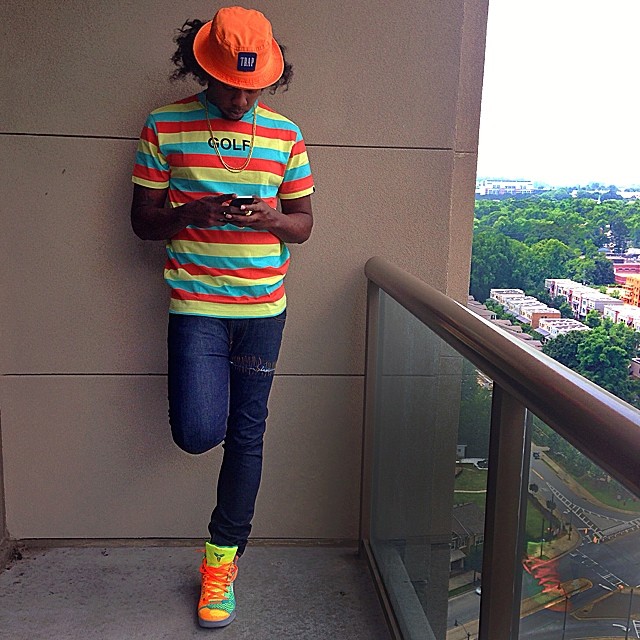 Trinidad James wearing Nike Kobe IX 9 Elite Influence