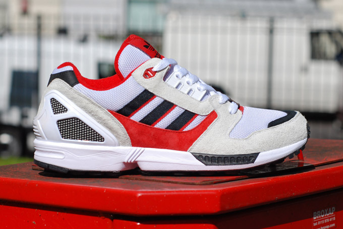 Adidas zx 8000 on sale scarlet