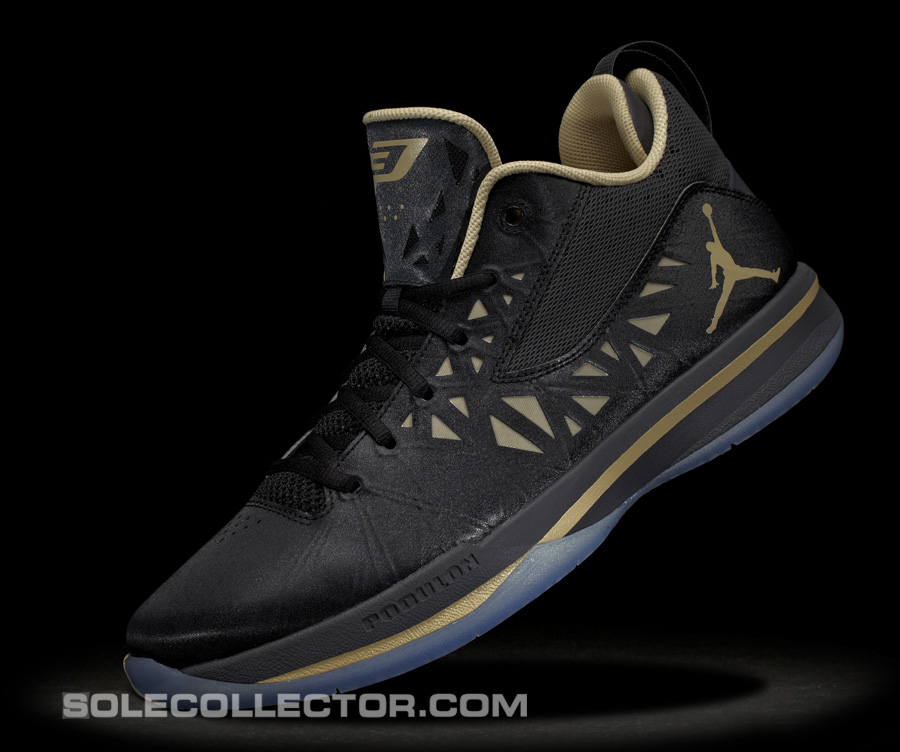 black and gold cp3