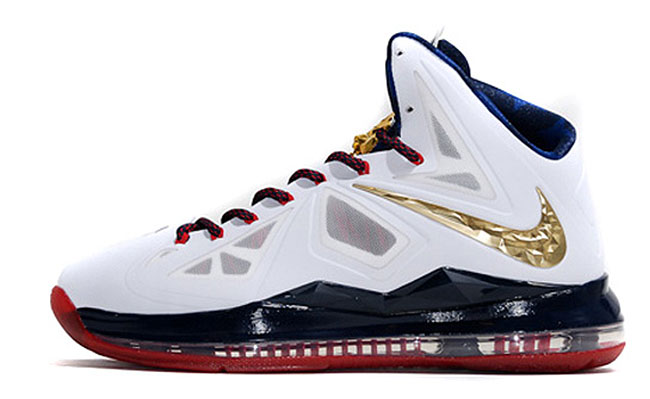 Nike LeBron X+ Sport Pack Gold Medal 542244-100