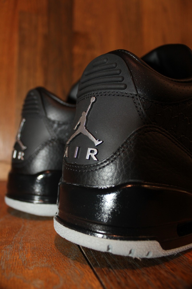 Air Jordan 3 III Black Flip 315767-001 2