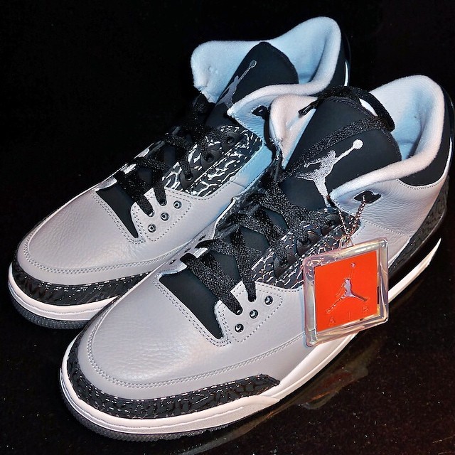 DJ Clark Kent Picks Up Air Jordan III 3 Wolf Grey