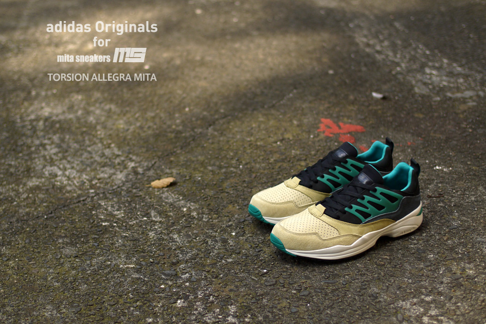 mita sneakers x adidas Originals Torsion Allegra collaboration