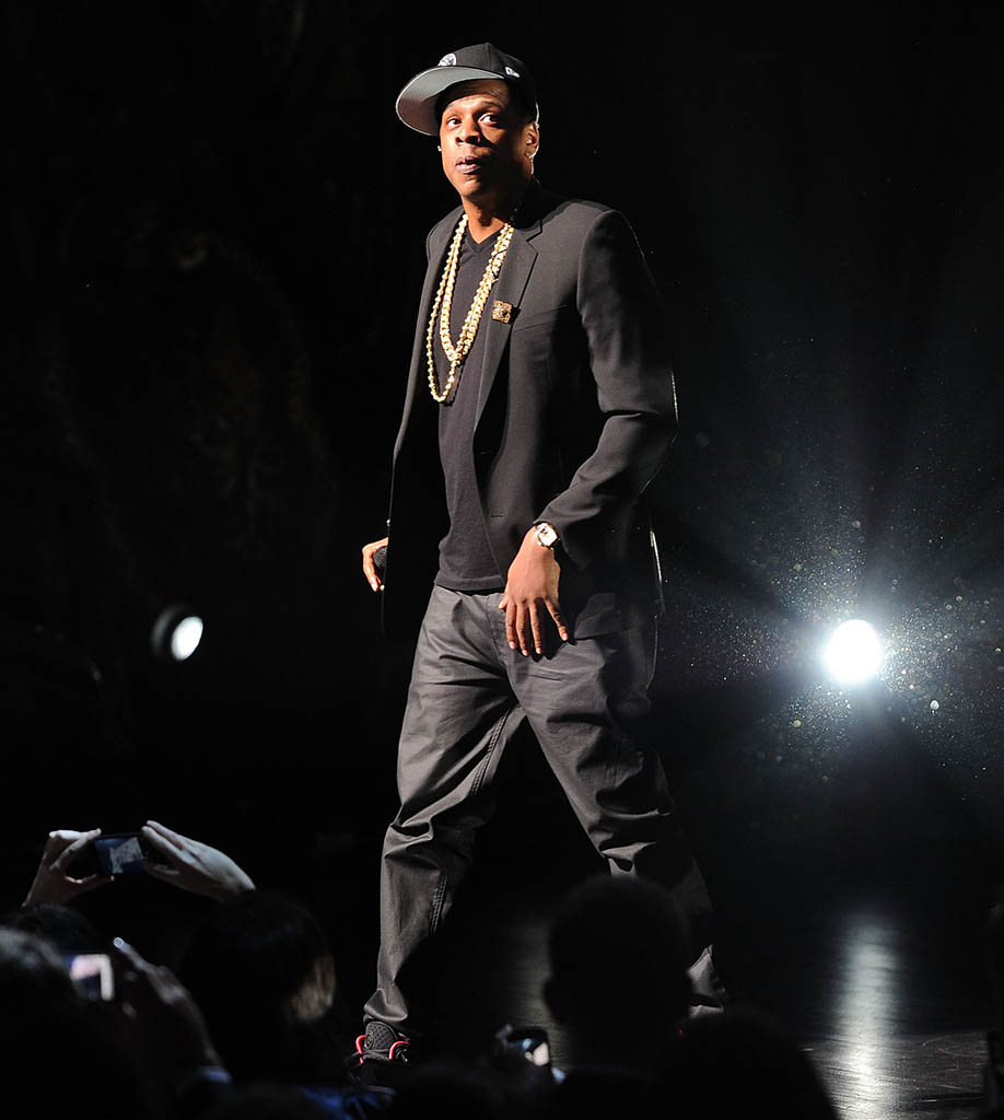 SC Celebrity Sneaker Watch // Jay-Z Attends Youtube Upfronts in Nike ...