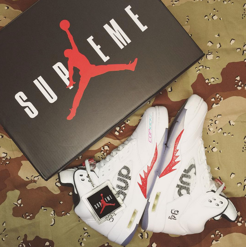 supreme jordan collab