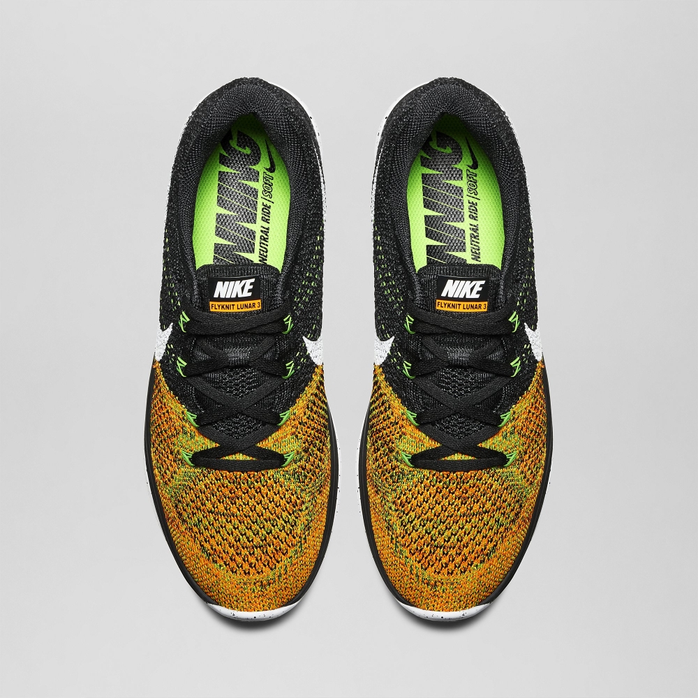 Nike flyknit lunar shop 4 homme orange