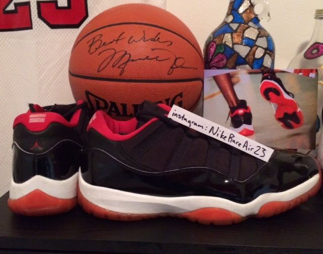 Michael Jordan s Bred Air Jordan 11 Low PE from 1996 Hits eBay