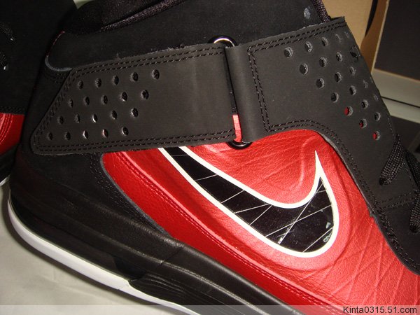 Nike Air Max LeBron Soldier V Sport Red Black 454131-600