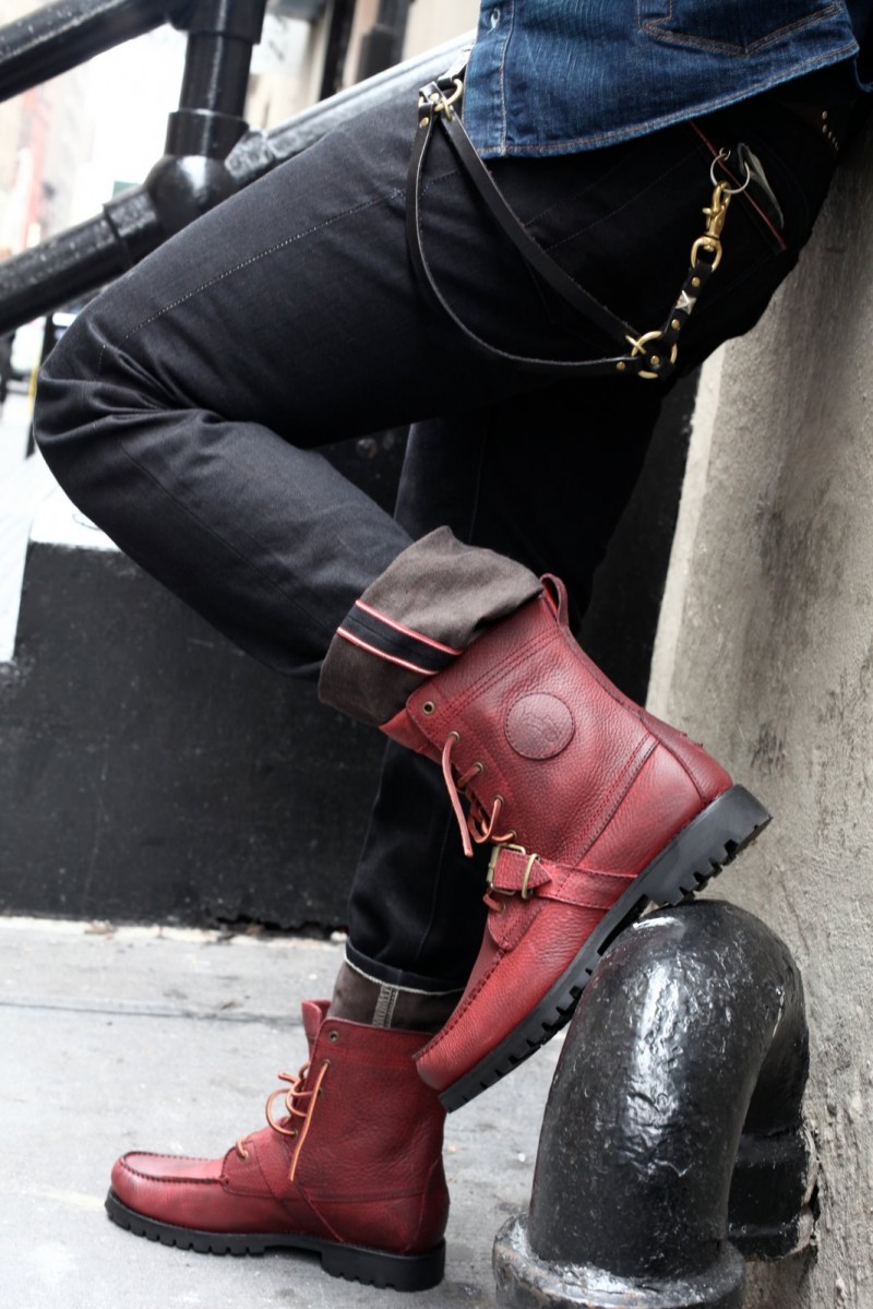 Polo Ralph Lauren Footwear - The Burnt Red Ranger Boot by Ronnie Fieg |  Sole Collector
