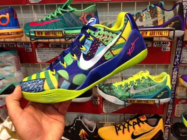 kobe 9 em low colorways