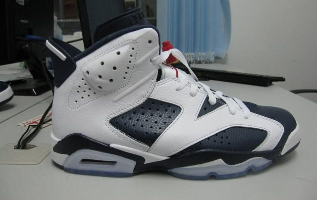 jordan 6 olympic on feet