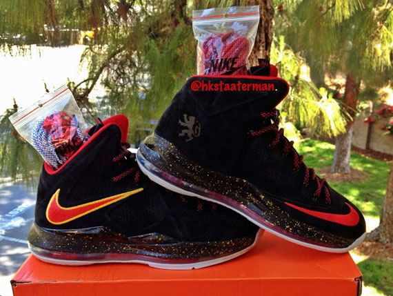 Lebron 10 clearance black