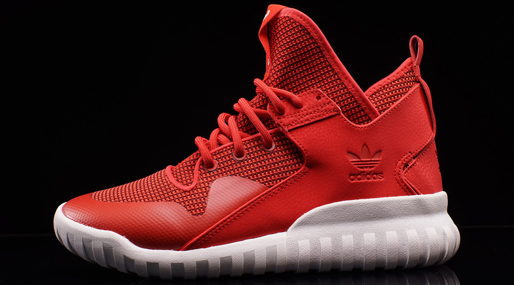 adidas tubular all red