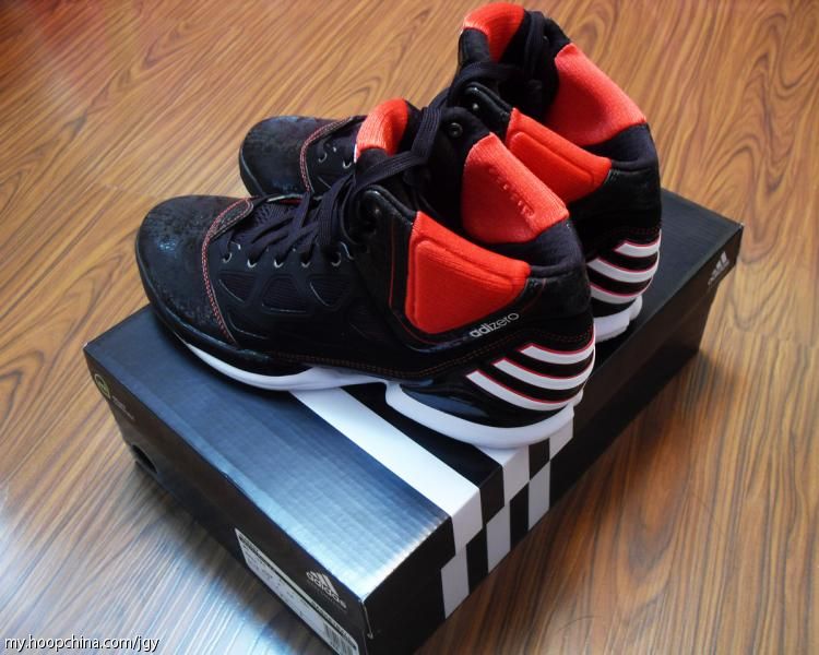 adidas adiZero Rose 2.5 Black White Scarlet G48837 (4)