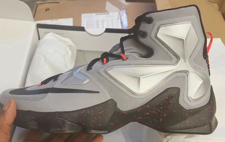 lebron 13 metallic silver