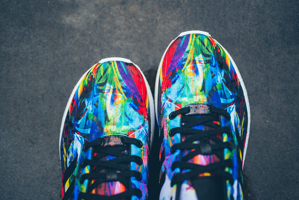 adidas zx flux color splash