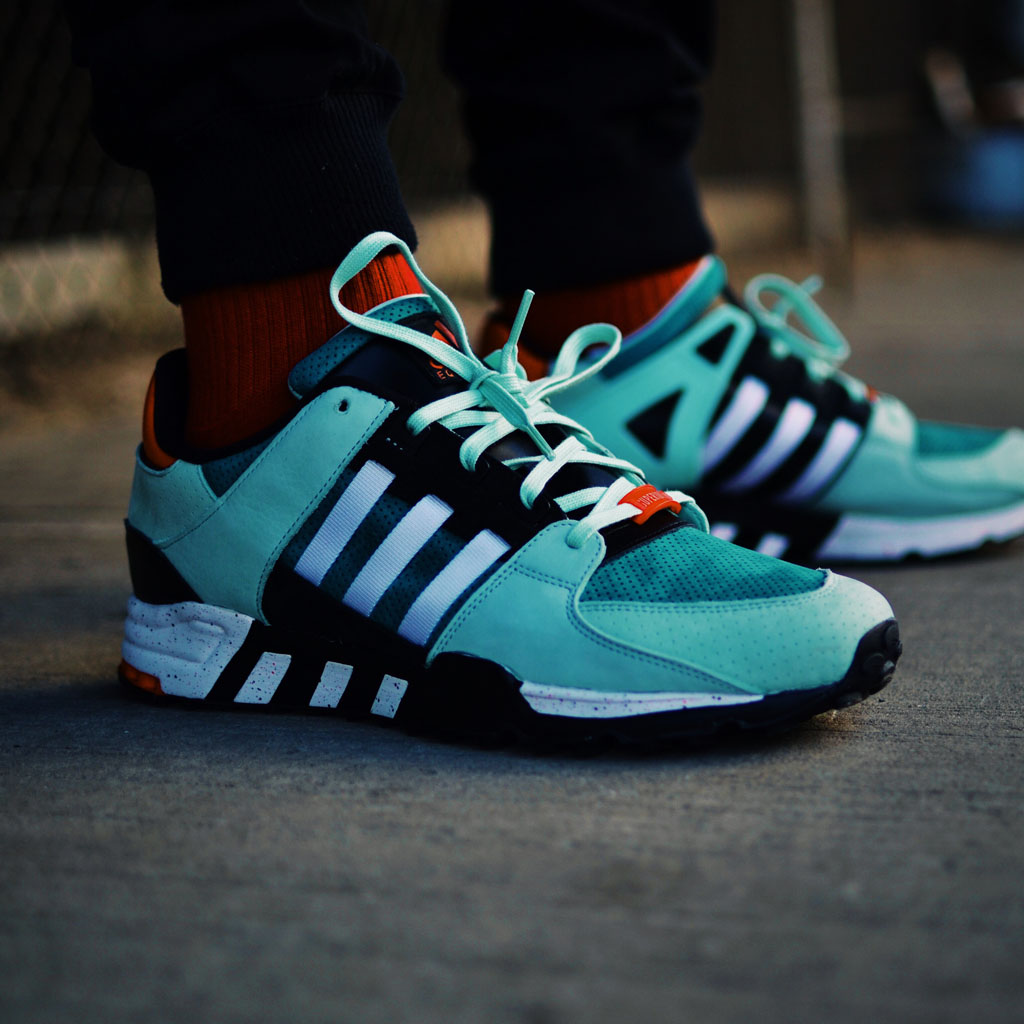  Jamrock84 wearing the 'Big Apple' BAIT x adidas Originals EQT Running Support