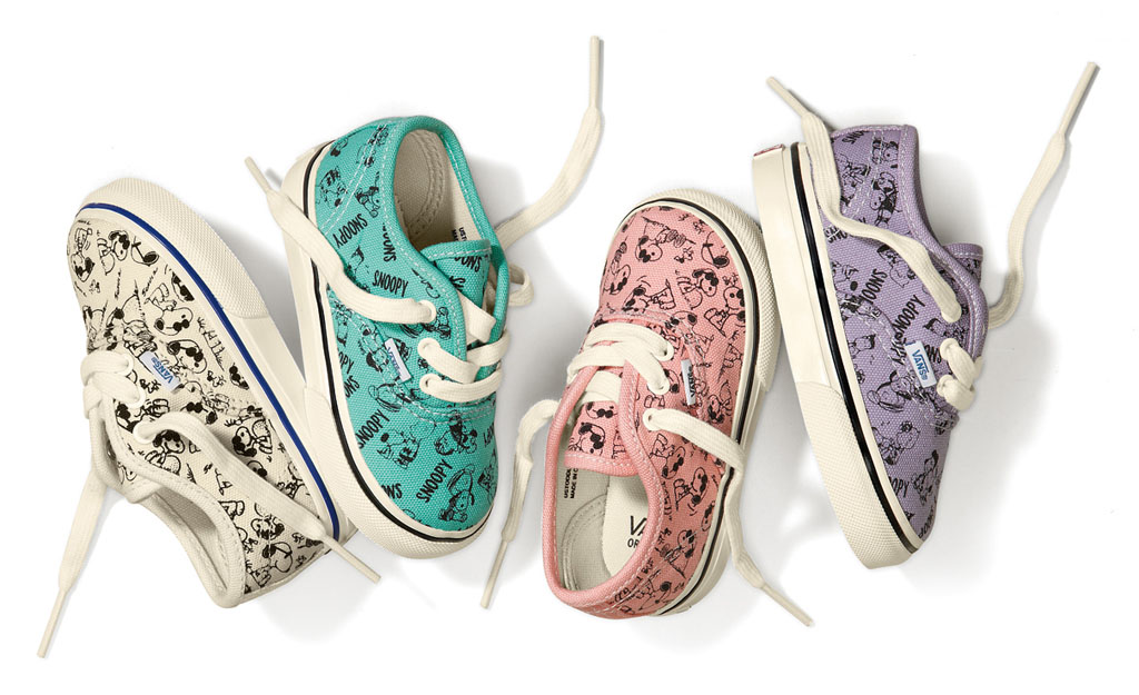 Peanuts x Vans Vault Baby Collection