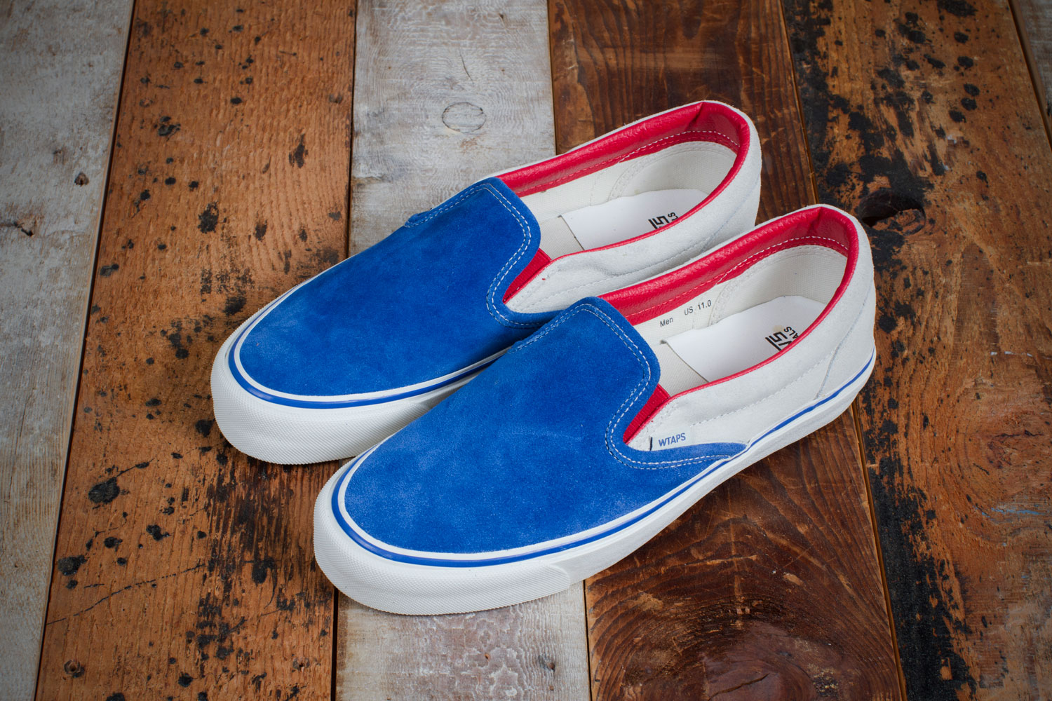 Vans wtaps outlet slip on