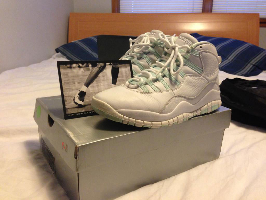 Spotlight // Pickups of the Week 12.1.12 - Air Jordan X Ice Green by nino__v