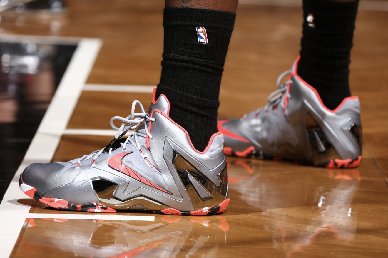 Lebron 11 2025 on feet