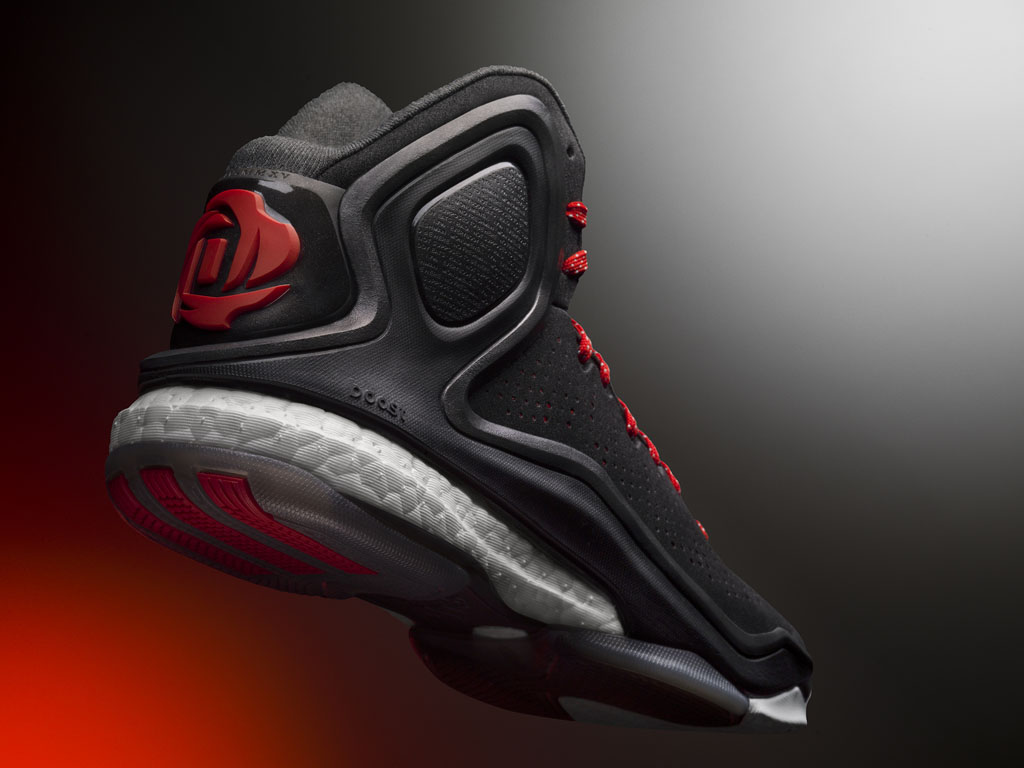 adidas D Rose 5 Boost Black Heel