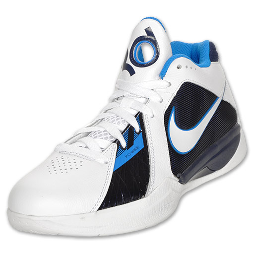 Nike Zoom KD III White Midnight Navy Photo Blue 417279-105