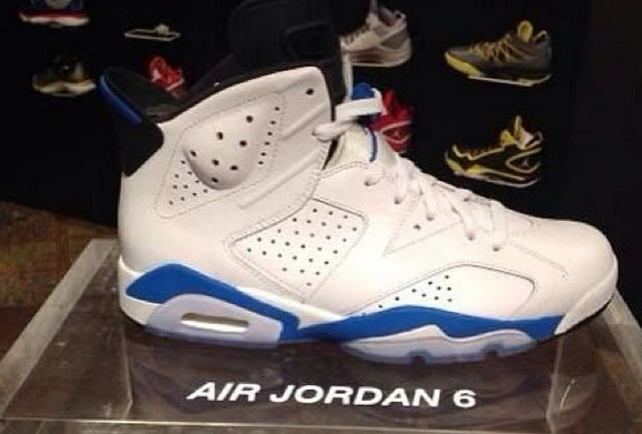 Air Jordan 6 VI Sport Blue Release Date 384664-107