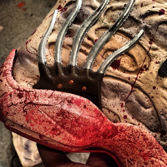 Freddy Krueger Nike Glove Custom by FBCC (2)