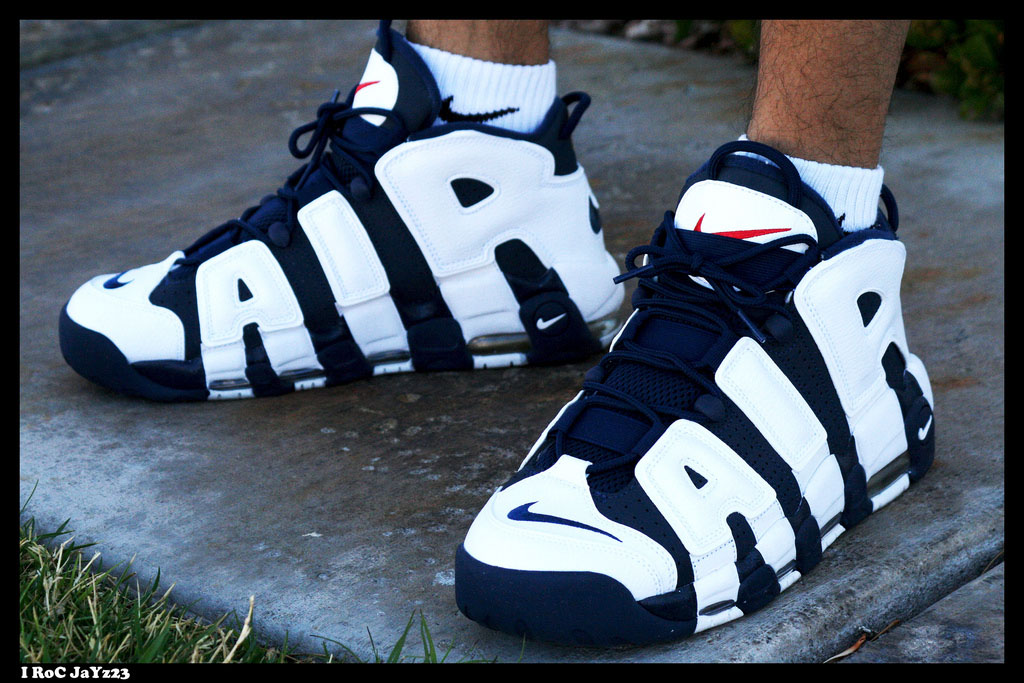 Spotlight: Forum Staff Weekly WDYWT? - 3.14.14 - I RoC JaYz23 wearing Nike Air More Uptempo Olympic