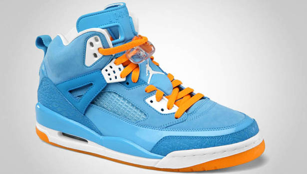 blue spizike jordans