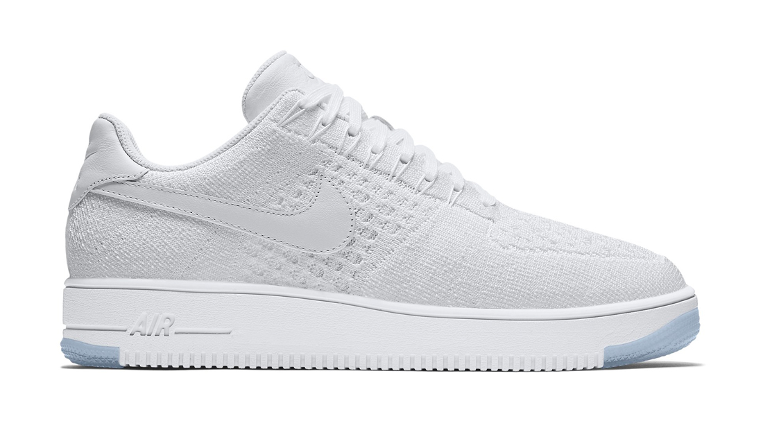 ice white air force ones
