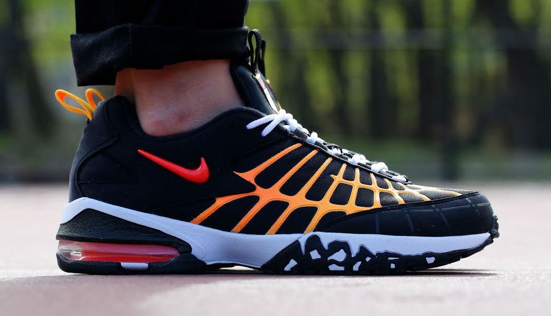 Nike Air Max 120 Black/Laser Orange | Sole Collector او جي اكس