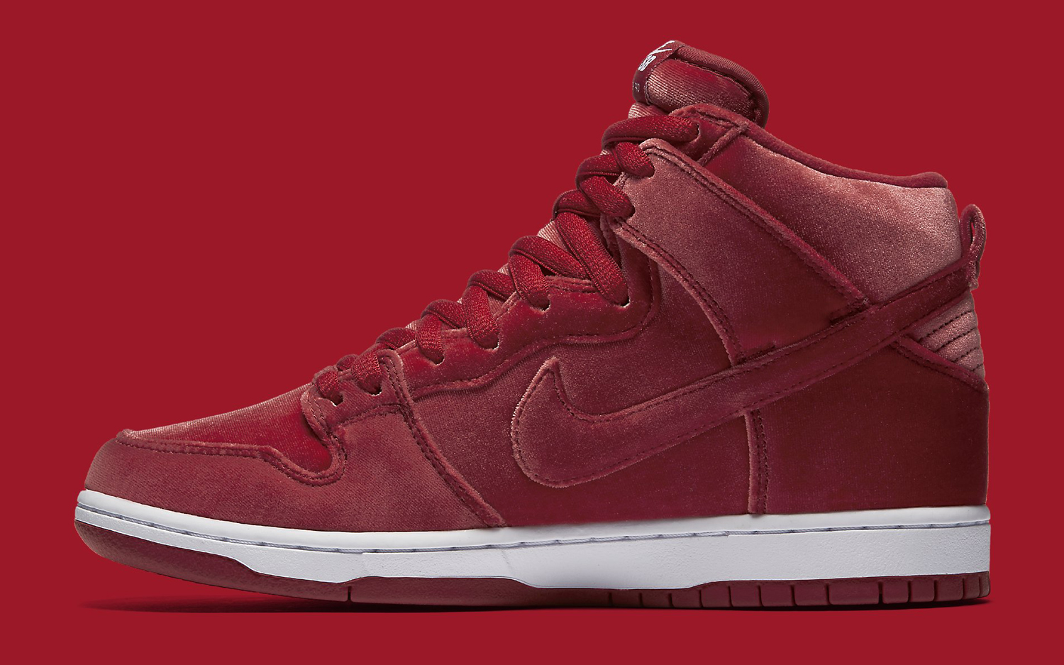 Red Velvet Nike SB Dunk High | Sole Collector