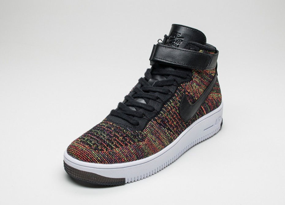 nike air force ultra flyknit black