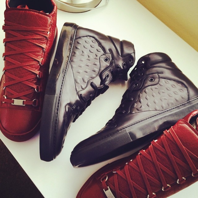 Chad Johnson Picks Up Balenciaga