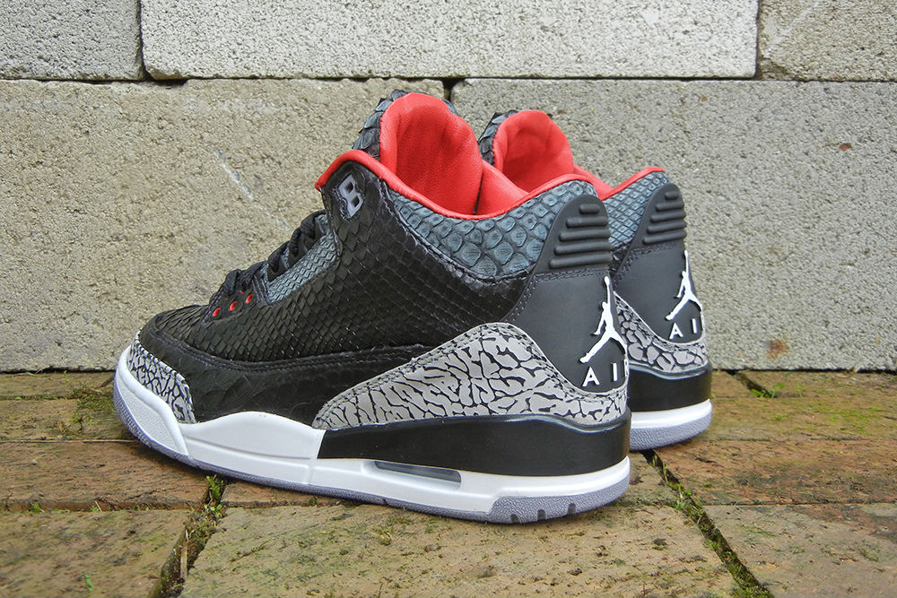 Air Jordan III 3 Retro "Black Python" by JBF Customs (5)