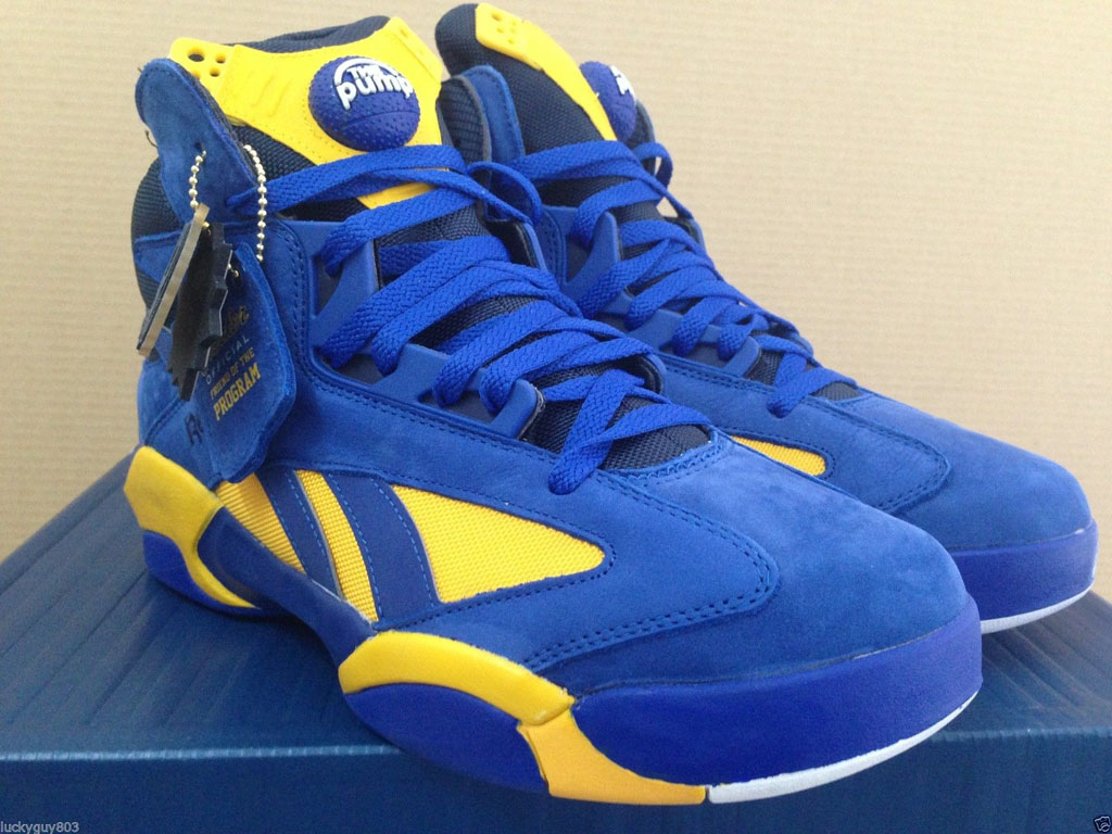 Shaq on sale shoes blue