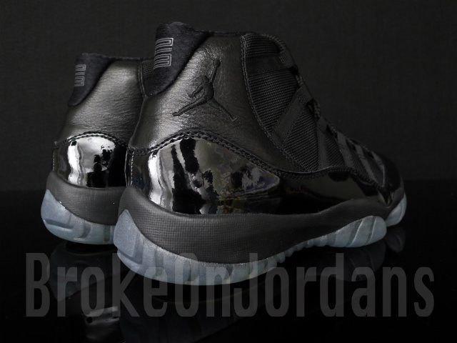 jordan retro 11 black on black