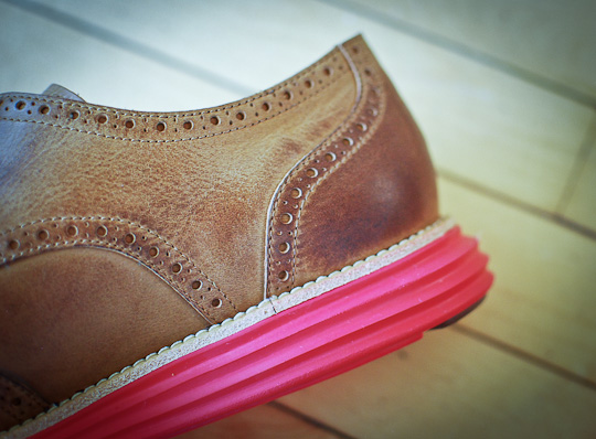 cole haan pink sole