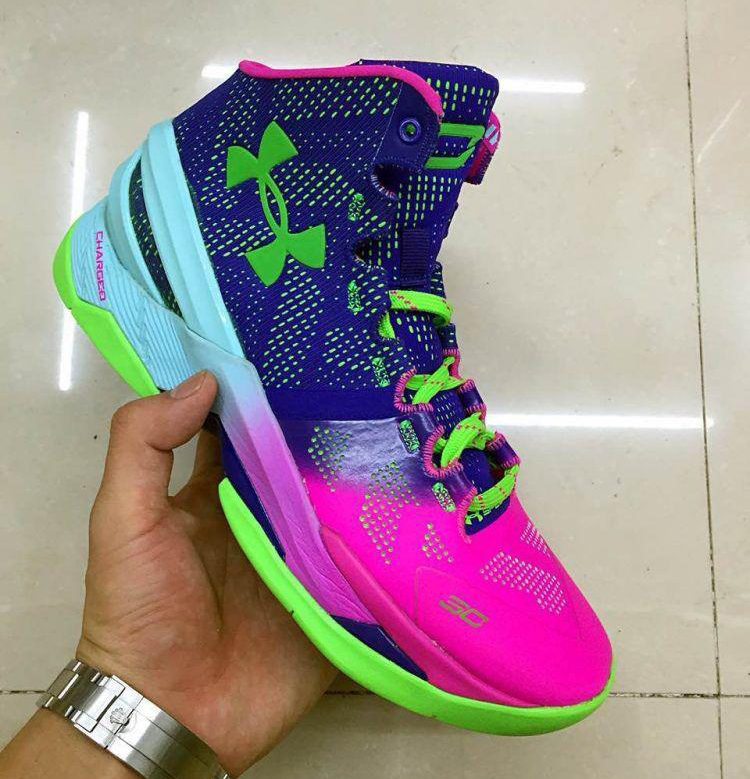 steph curry shoes rainbow