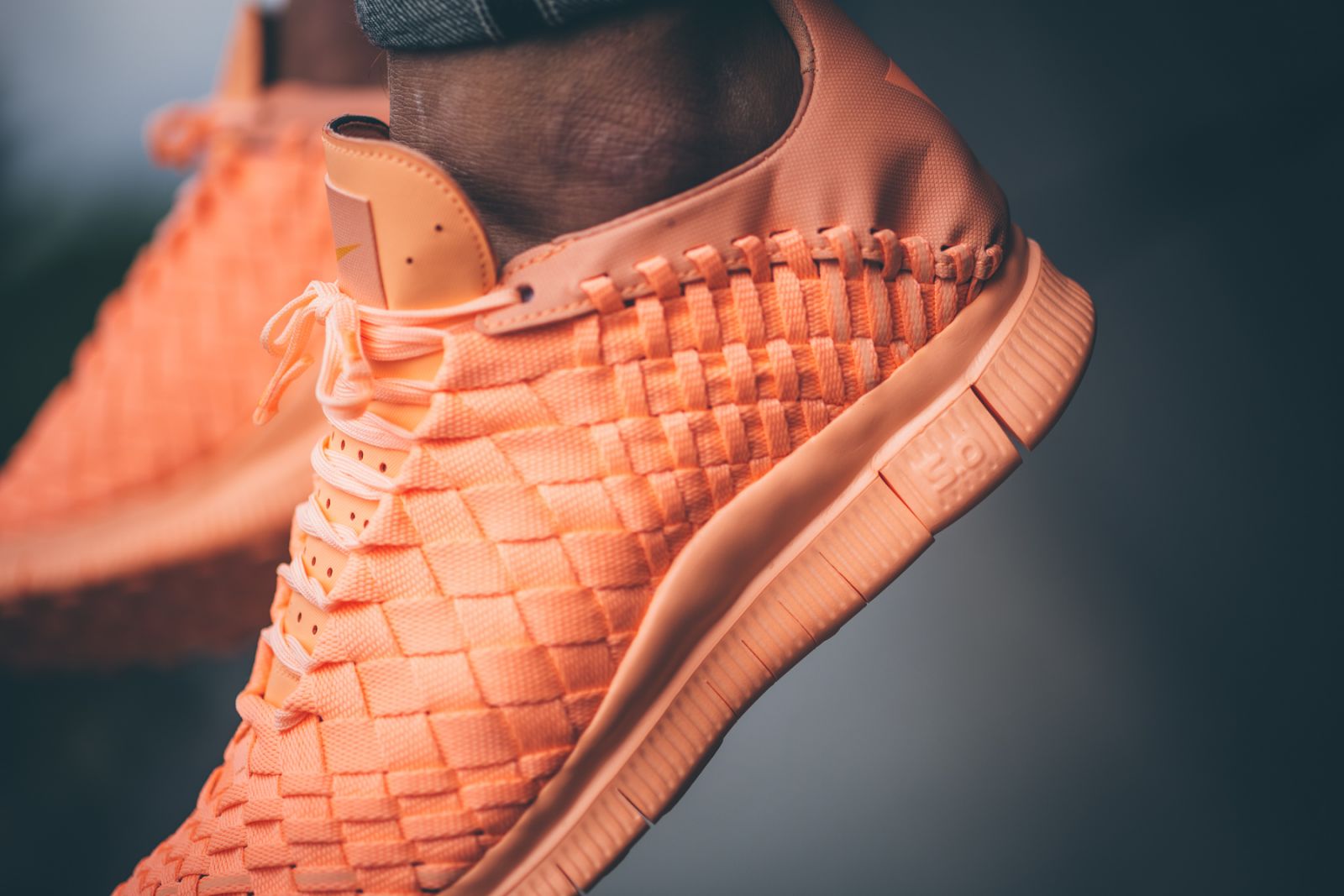 nike free inneva woven tech sp sunset glow