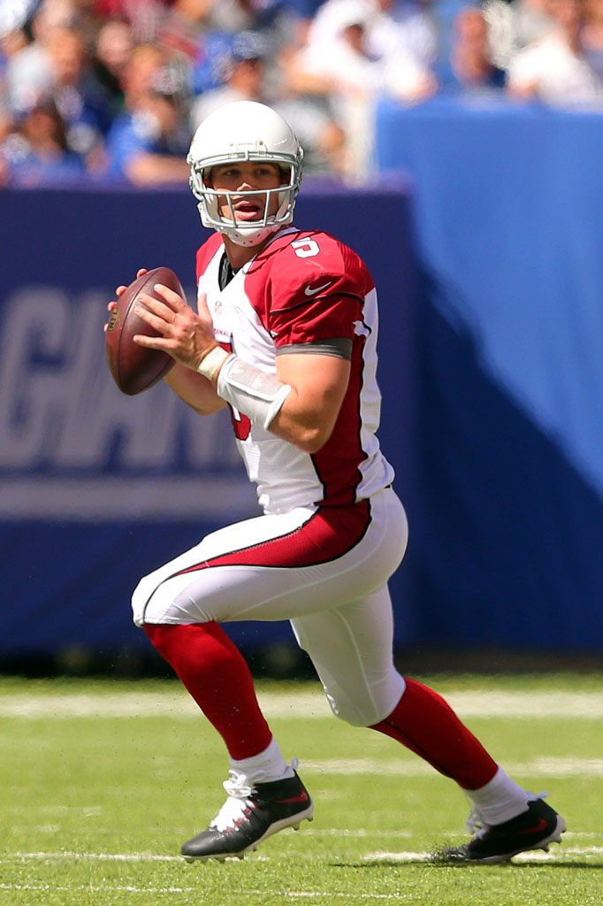 Drew Stanton wearing Nike Huarache 4