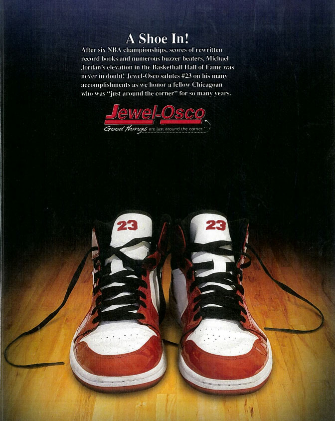 1985 Footlocker Ad Featuring Nike Air Jordan Shoe Row Row One Brand ...