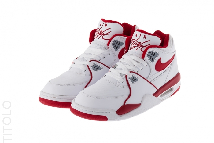 nike air flight white red