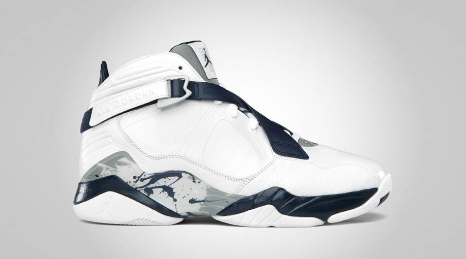 Jordan 8 hotsell navy blue