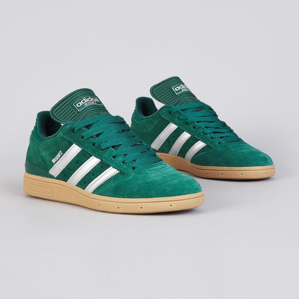 adidas Skateboarding Busenitz Pro - Forest / Metallic Silver | Sole ...