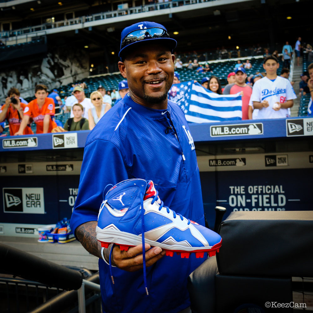 dodger blue jordans